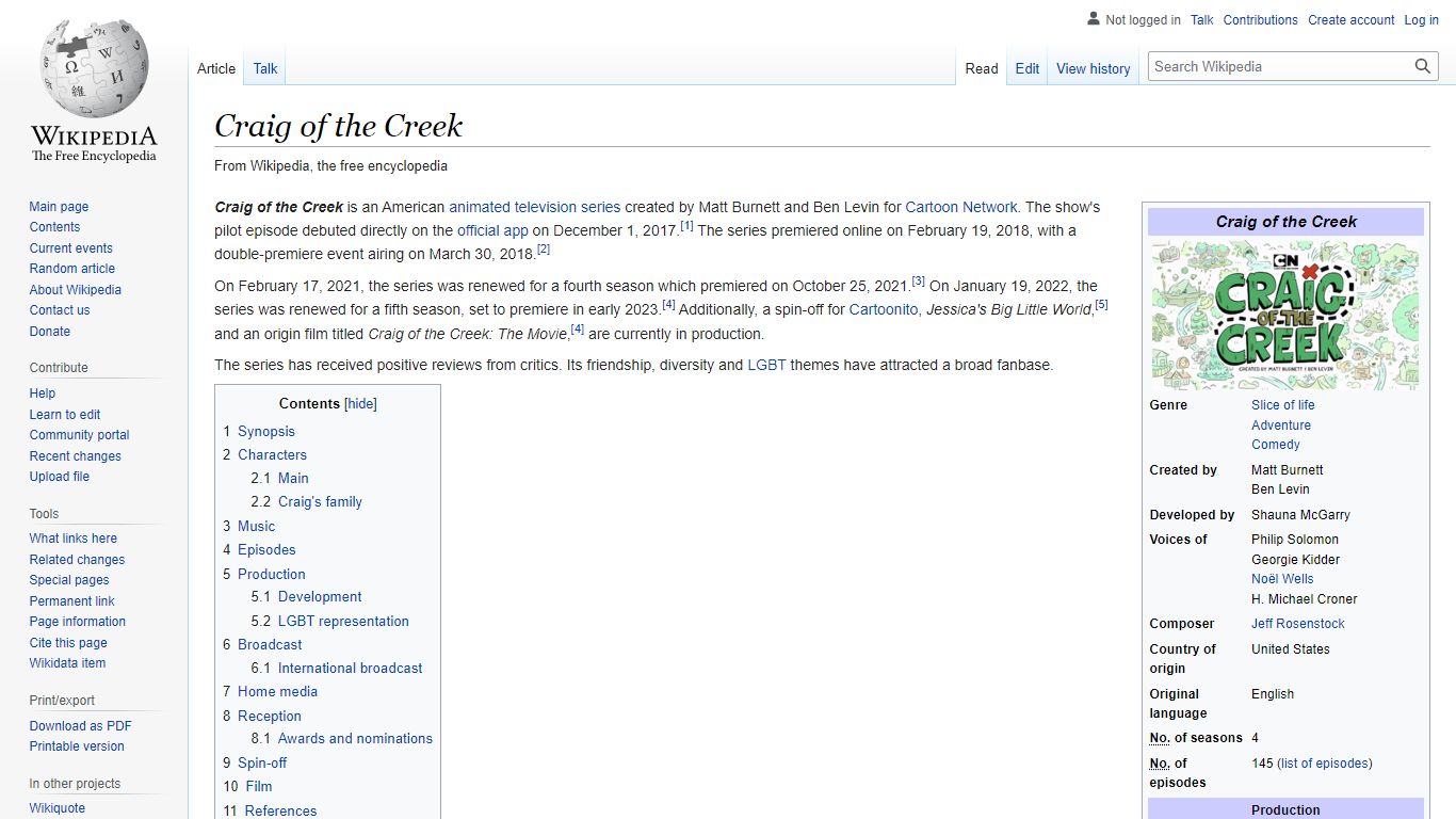 Craig of the Creek - Wikipedia